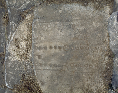 Roman games engraved into seats of the stadium, Aphrodisias (Caria Region, Anatolia, Turkey), 2000.  Creator: LTL.