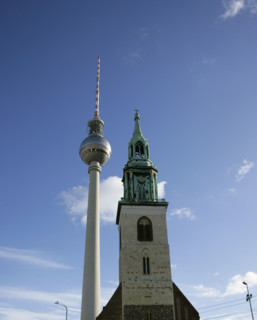 St Mary's Church, (Marienkirche), Berlin, Germany, 2025.  Creator: LTL.