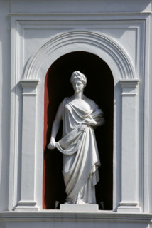 Facade of the town hall, Odessa, Ukraine, 2011.  Creator: LTL.