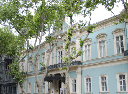 View of façade, Odessa Museum of Western and Eastern Art, Odessa, Ukraine, 2011.  Creator: LTL.