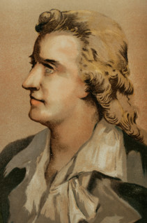 Portrait of Friedrich Schiller, (Johann Christoph Friedrich von Schiller), (1759-1805), 1881. Creator: Unknown.
