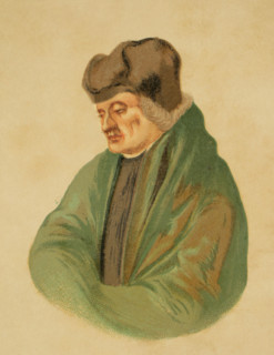 Portrait of Erasmus, (c1466-1536), Dutch theologian, philosopher and humanist, 1886.  Creator: Unknown.