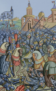 Battle of Auray, (29 September 1364), 1514 (1877).  Creator: Unknown.