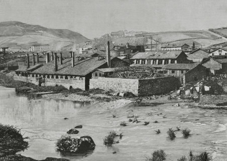 Iron foundry "Santa Ana de Bolueta", Biscay, Bilbao, Spain, 1841. Founded in 1841.  Creator: Tomás Carlos Capuz.