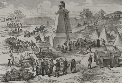 Franco-Prussian War (1870-1871): Siege of Paris (19 September 1870 to 28 January 1871), 1870. Creator: Tomás Carlos Capuz.