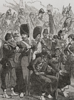 French army uniforms in 1870.  Creator: Unknown.
