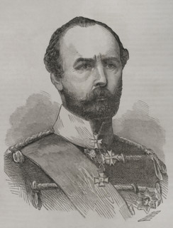 Friedrich Karl (1828-1885), Prince of Prussia of the House of Hohenzollern, 1870.  Creator: Marcelo Paris.