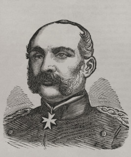 Hugo von Kirchbach (1809-87), Prussian general who led the V Corps during Franco-Prussian War, 1870. Creator: Unknown.