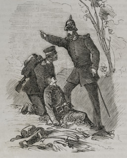 Franco-Prussian War (1870-1871): Prussian Military Medical Corps doctor, 1870.  Creator: Unknown.