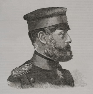 Gustav von Stiehle (Friedrich Wilhelm Gustav Stiehle) (1823-1899), Prussian infantry general, 1870. Creator: Unknown.