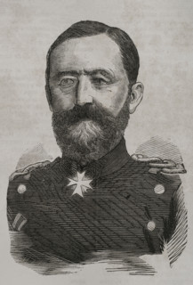 Oskar von Sperling (Oskar Ernst Karl von Sperling) (1814-1872), German major general, 1870.  Creator: Unknown.