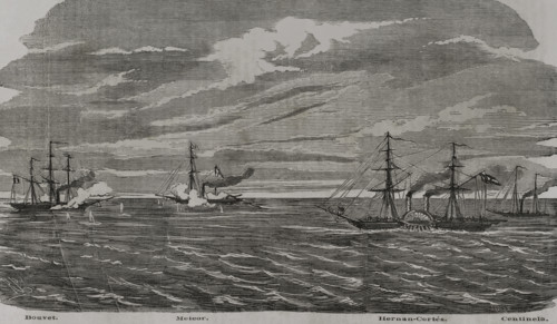 Franco-Prussian War (1870-1871): "Battle of Havana" (9 November 1870), 1870.  Creator: Celestino Sadurni.