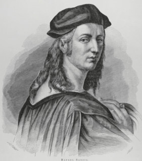 Raphael, (1483-1520), Italian Renaissance artist, 1883.  Creator: Marcelo Paris.