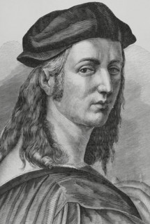 Raphael (1483-1520), Italian Renaissance artist, 1883. Detail. Creator: Marcelo Paris.