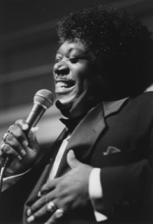 Percy Sledge, Jazz Café, London, 1996. Creator: Brian Foskett.