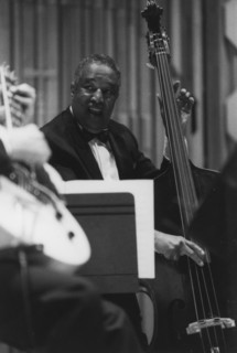 Ray Brown, The Barbican, London, 1995. Creator: Brian Foskett.