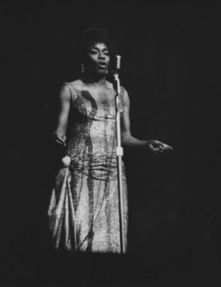Sarah Vaughan, Count Basie Orchestra, London, 1963. Creator: Brian Foskett.
