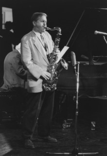 Scott Hamilton, Brecon Jazz Festival, 1998. Creator: Brian Foskett.