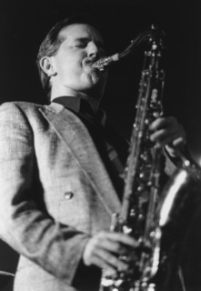 Scott Hamilton, Jazz Caravan, The Exchange, Cambridge, 1991. Creator: Brian Foskett.