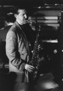 Scott Hamilton, Jazz Caravan, The Exchange, Cambridge, 1991. Creator: Brian Foskett.