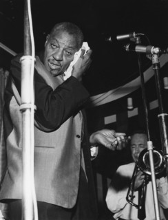 Sonny Boy Williamson, Chris Barber's Blues Band, Marquee, London, 1960s? Creator: Brian Foskett.