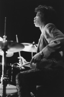 Terri Lyne Carrington, c1995. Creator: Brian Foskett.