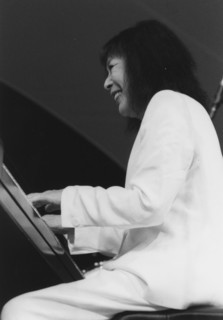 Toshiko Akiyoshi, Brecon Jazz Festival, Wales, 1995. Creator: Brian Foskett.