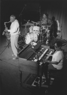 Shirley Scott, Dave "Fathead" Newman, Bobby Durham, North Sea Jazz Festival,...1996. Creator: Brian Foskett.