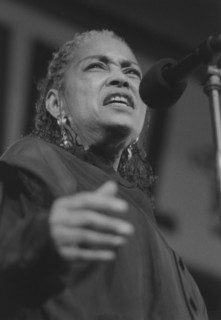Abbey Lincoln, North Sea Jazz Festival, Netherlands, 1995. Creator: Brian Foskett.