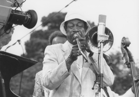 Al Grey, Capital Radio Jazz Festival, 1981. Creator: Brian Foskett.