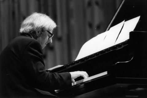 Andre Previn, Barbican, London, 1995. Creator: Brian Foskett.