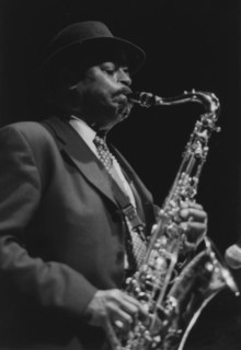 Archie Shepp, Queen Elizabeth Hall, London, 1996. Creator: Brian Foskett.