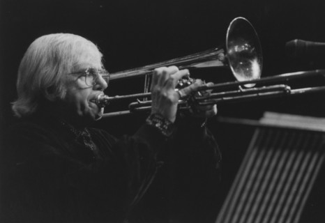 Bob Brookmeyer, Jazz Inn Party, Netherlands, 1989. Creator: Brian Foskett.