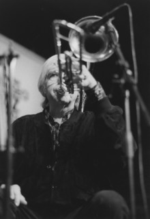 Bob Brookmeyer, Jazz Inn Party, Netherlands, 1989. Creator: Brian Foskett.