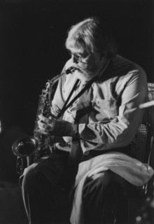 Bud Shank, UK tour, 1995. Creator: Brian Foskett.