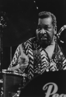 Chico Hamilton, North Sea Jazz Festival, Netherlands, 1989. Creator: Brian Foskett.