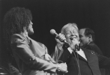 Cleo Laine and Mel Torme, Barbican, London, 1991. Creator: Brian Foskett.