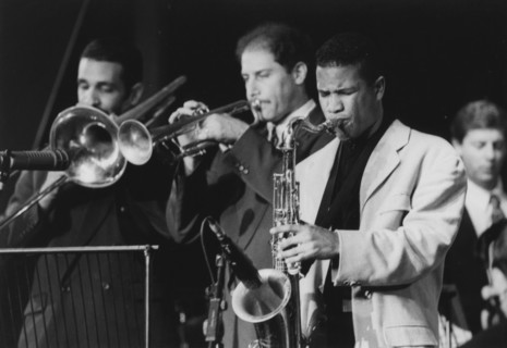 David Sanchez, Slide Hampton's Jazz Masters, North Sea Jazz Festival, 1993. Creator: Brian Foskett.
