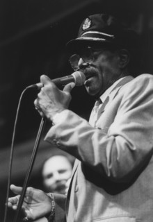 Doc Cheatham, Edinburgh Jazz Festival, 1988. Creator: Brian Foskett.