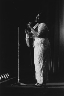 Ella Fitzgerald, London, 1963. Creator: Brian Foskett.
