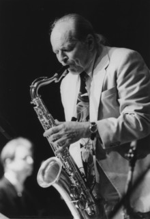 John Dankworth and the Dankworth Generation Band, Brecon, 1995. Creator: Brian Foskett.
