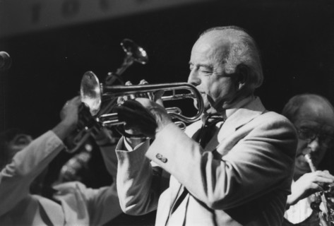 Kenny Baker, British All Star Band, Barbican, London, 1993. Creator: Brian Foskett.