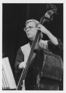 Marc Johnson, North Sea Jazz Festival, Netherlands, 1995. Creator: Brian Foskett.