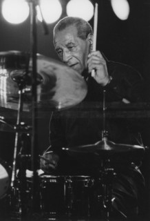 Max Roach, Queen Elizabeth Hall, London, 1996. Creator: Brian Foskett.