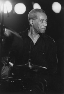 Max Roach, Queen Elizabeth Hall, London, 1996. Creator: Brian Foskett.