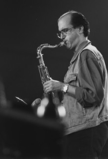 Michael Brecker, North Sea Jazz Festival, 1993. Creator: Brian Foskett.