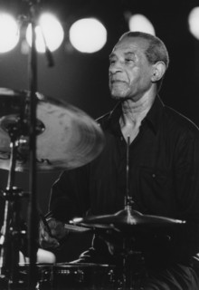 Max Roach, Queen Elizabeth Hall, London, 1996. Creator: Brian Foskett.