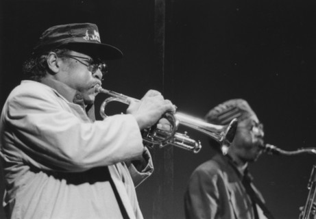 Nat Adderley and Jimmy Heath, North Sea Jazz Festival, 1994. Creator: Brian Foskett.