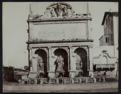 The Fontana dell'Acqua Felice in Rome, c1858.  Creator: Jane Martha St. John.