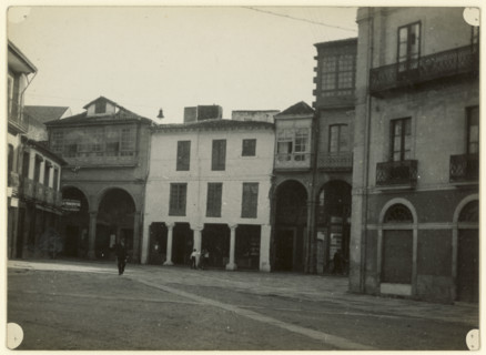 Street scene, Spain, early-mid 20th century. Creator: Edward Morland Lewis.